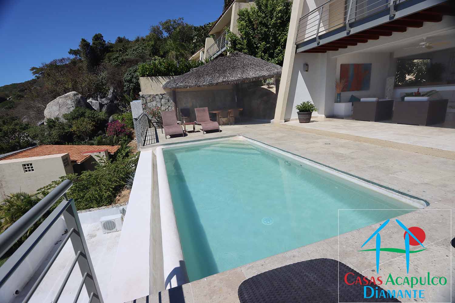 Villa Marlin - Terraza con alberca 8